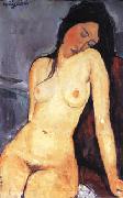 Amedeo Modigliani Seated Nude oil